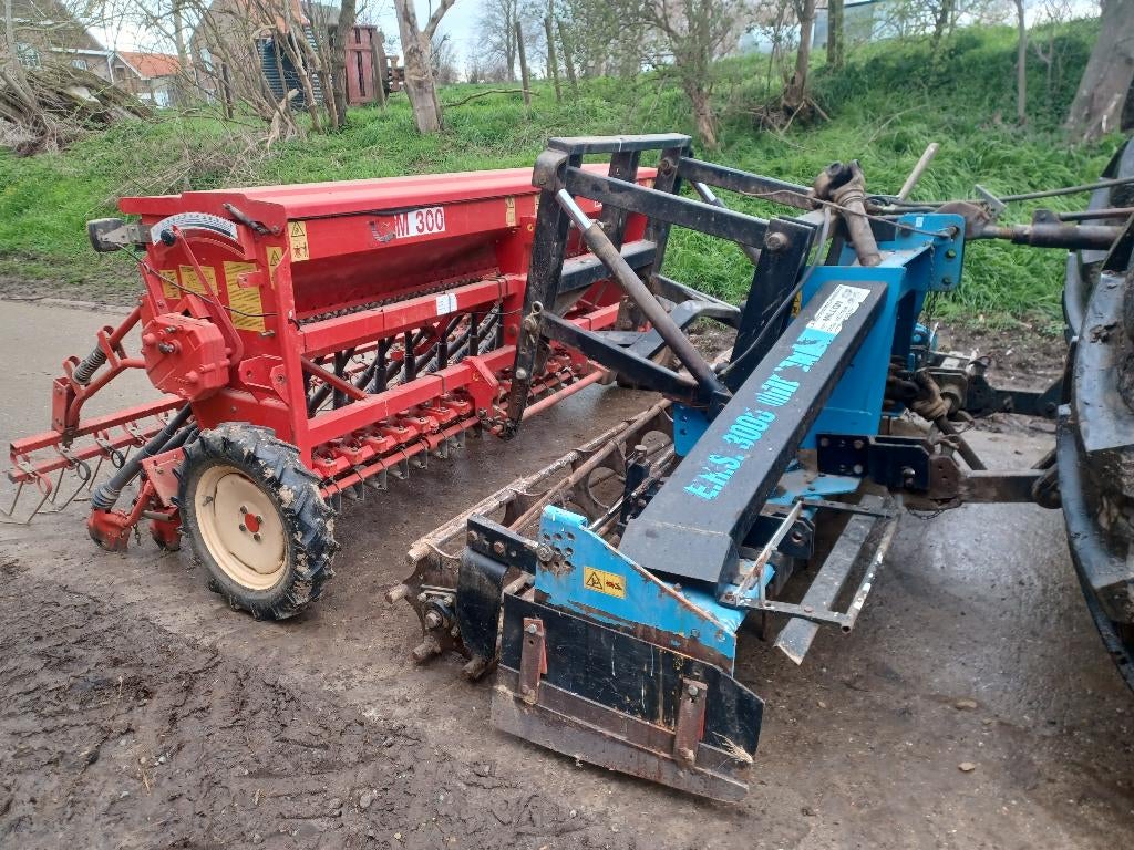 Rotoreg en zaaimachine, Enlèvement, Cultures, Labour