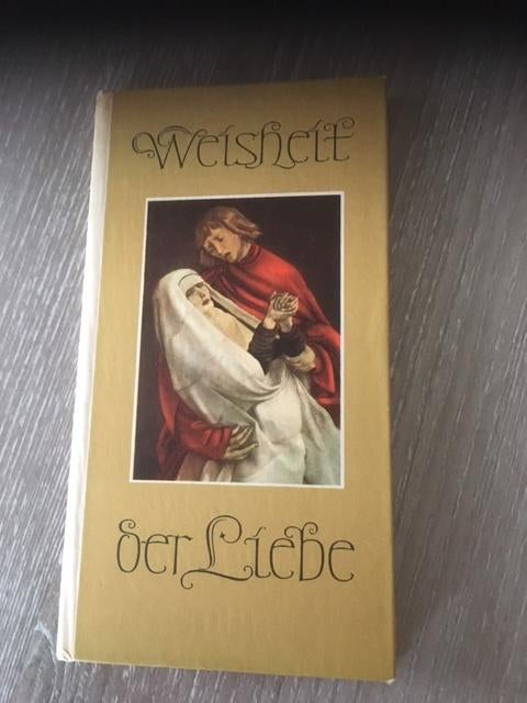 livret : Weisheit der Liebe... 1958, Antiquités & Art, Enlèvement ou Envoi, Joseph Mueller