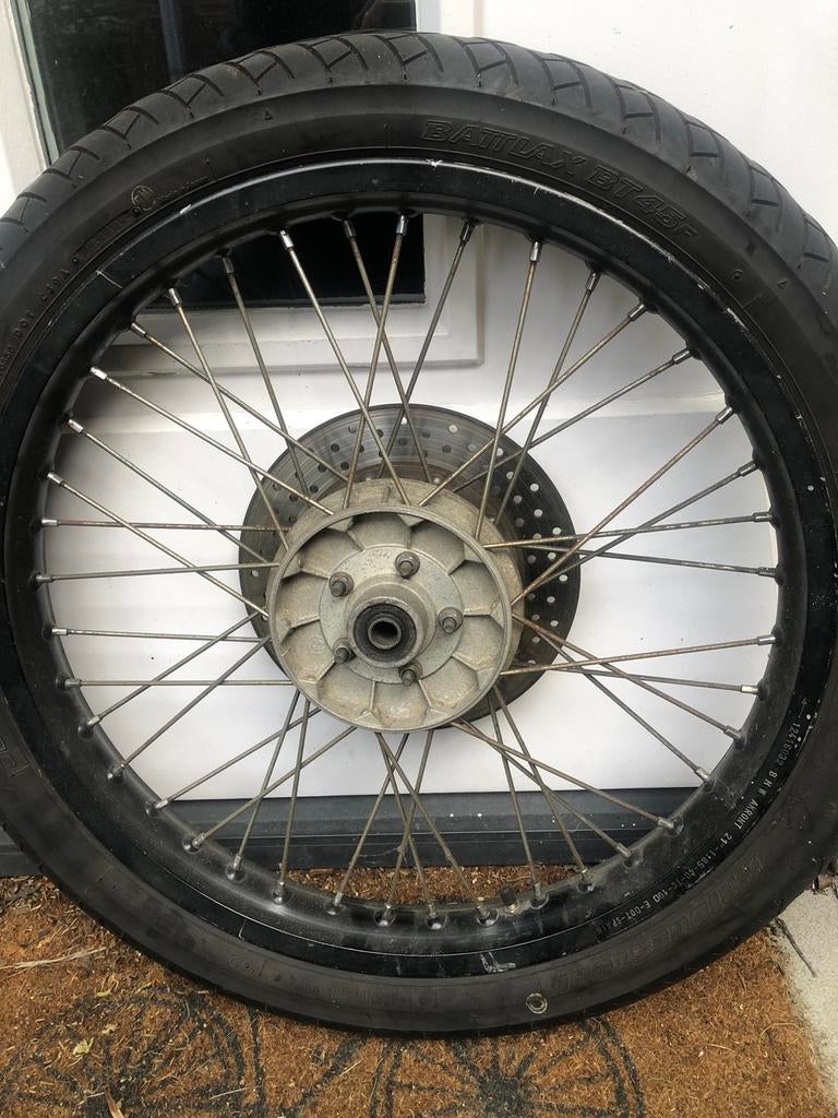 Bmw r80g/s 21 inch voorwiel, Motoren, Onderdelen | BMW, Ophalen of Verzenden, Gebruikt