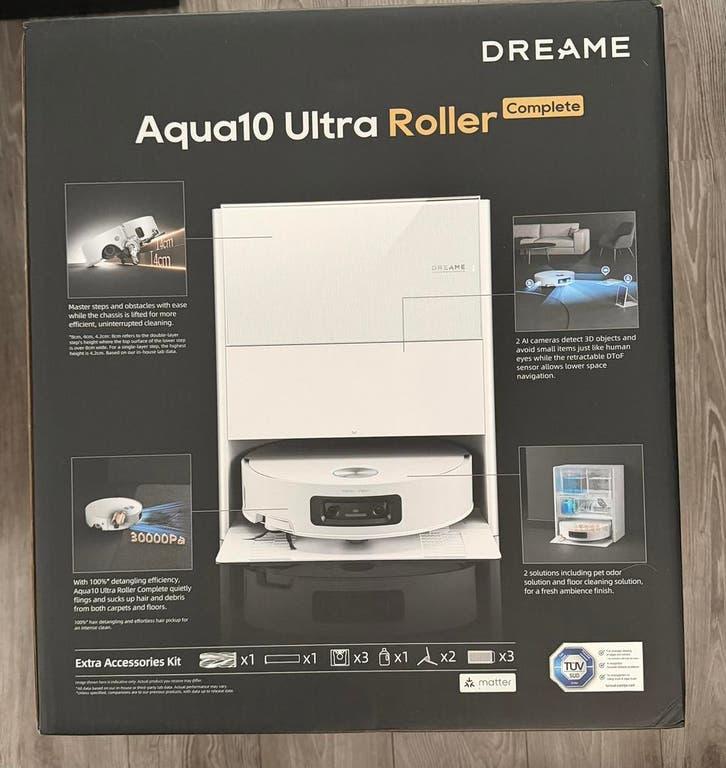 Dreame Aqua10 Ultra Roller Complete | Robotstofzuiger, Elektronische apparatuur, Stofzuigers