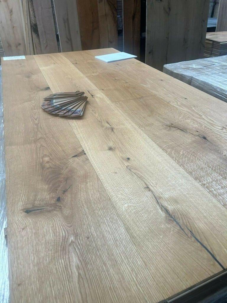 EIKEN RESTPARTIJ; 142M2 VLOER EXTRA BREED, & GEOLIED!, Ophalen, Nieuw