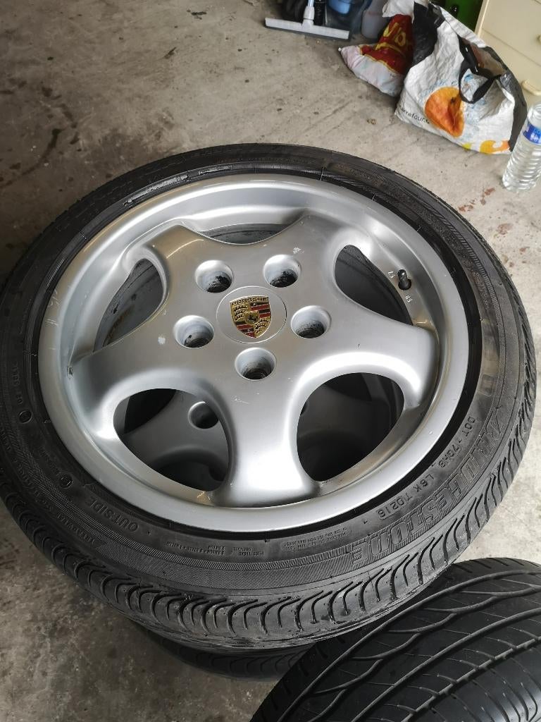 jantes cup 7.5 x 17 ( 965.362 124 05 )porsche 964 ,968,928, Autos : Pièces & Accessoires, 17 pouces, Enlèvement, Utilisé, Jante(s)