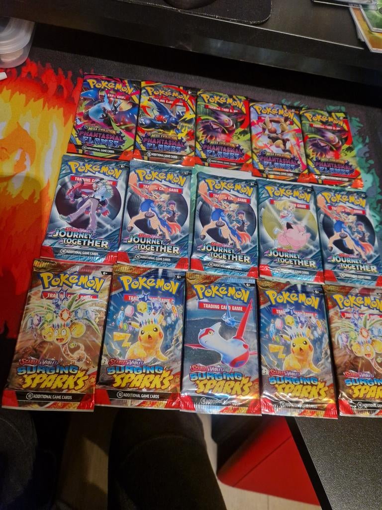 15 Sealed Booster Packs te koop! POKEMON!, Enlèvement ou Envoi, Neuf, Booster, Foil