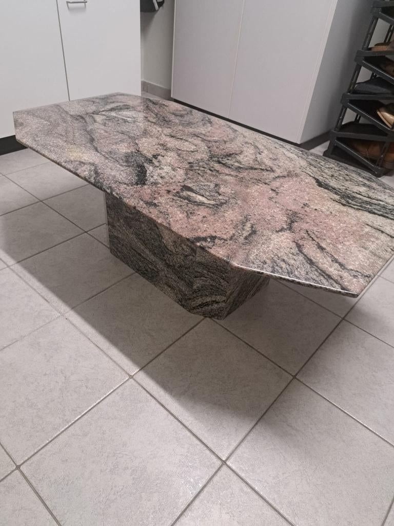 Salontafel in graniet, Huis en Inrichting, Ophalen, Overige materialen, Minder dan 50 cm, 100 tot 150 cm