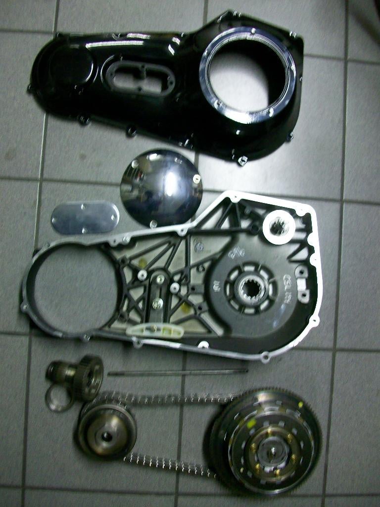 Harley twincam volledig primair gedeelte voor softail frame, Ophalen, Gebruikt