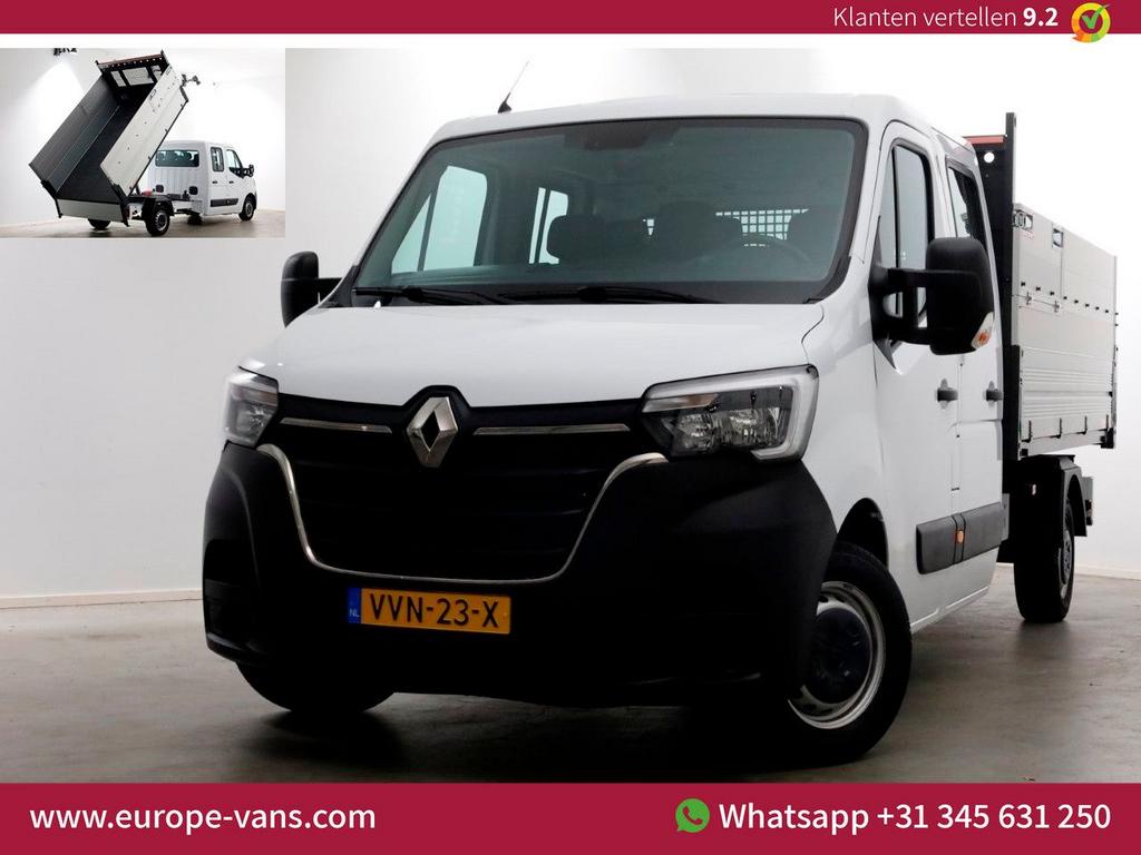 Renault Master T35 2.3 dCi 145pk L3 D.C. Kipper met hoge boo, Auto's, Bestelwagens en Lichte vracht, Renault, Wit, Bedrijf, Electronic Stability Program (ESP)