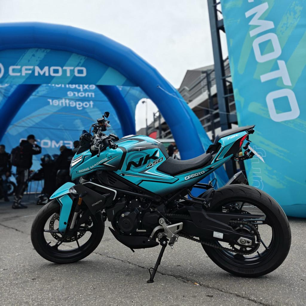 CF MOTO 450 NK, Motoren, 2 cilinders, 449 cc, Particulier, Minimaal motorrijbewijs A2