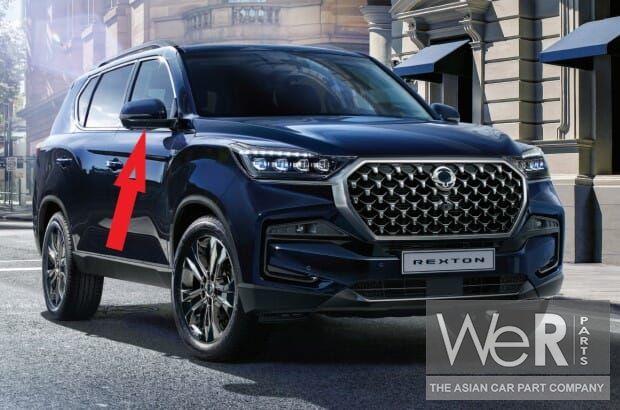 Buitenspiegel Knipperlicht rechtsvoor SsangYong Rexton Musso, KGM Europe GmbH, Ophalen of Verzenden, Info@smotor.com, Ssangyong