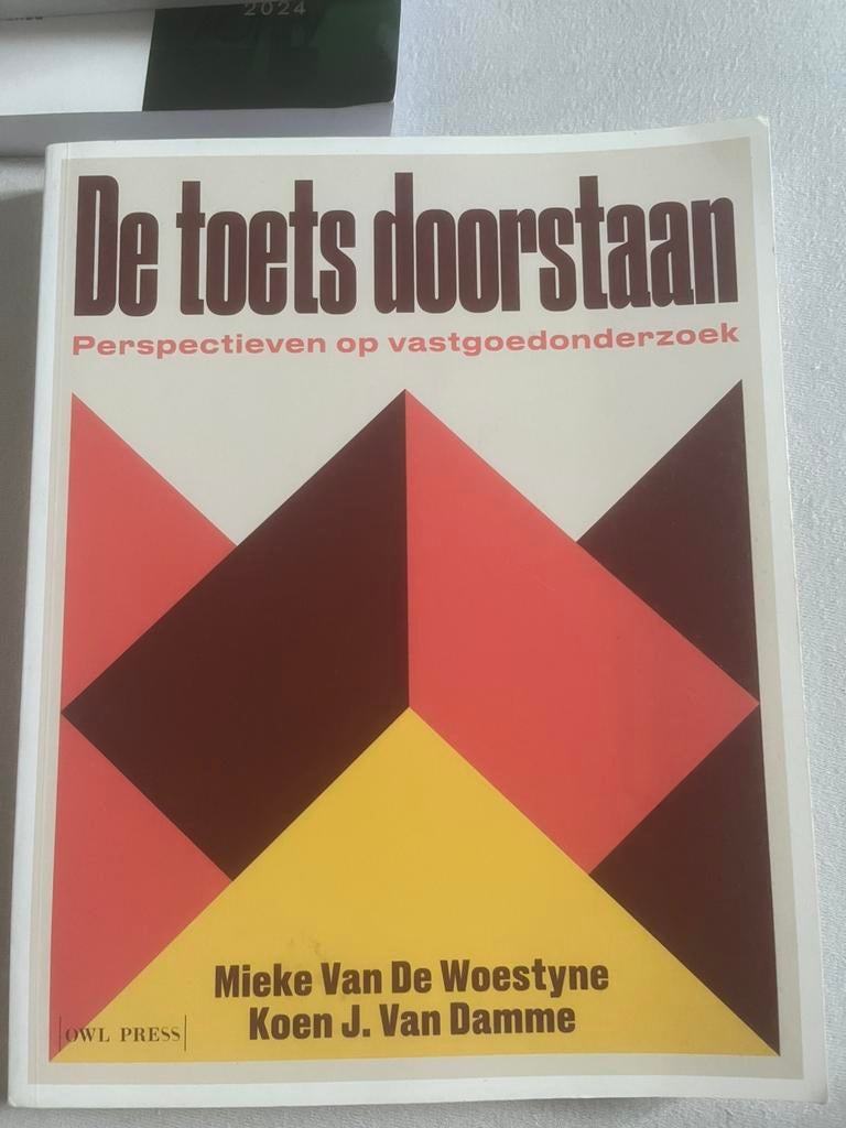 Koen J. Van Damme - De toets doorstaan, Enlèvement ou Envoi, Néerlandais, Koen J. Van Damme; Mieke Van De Woestyne
