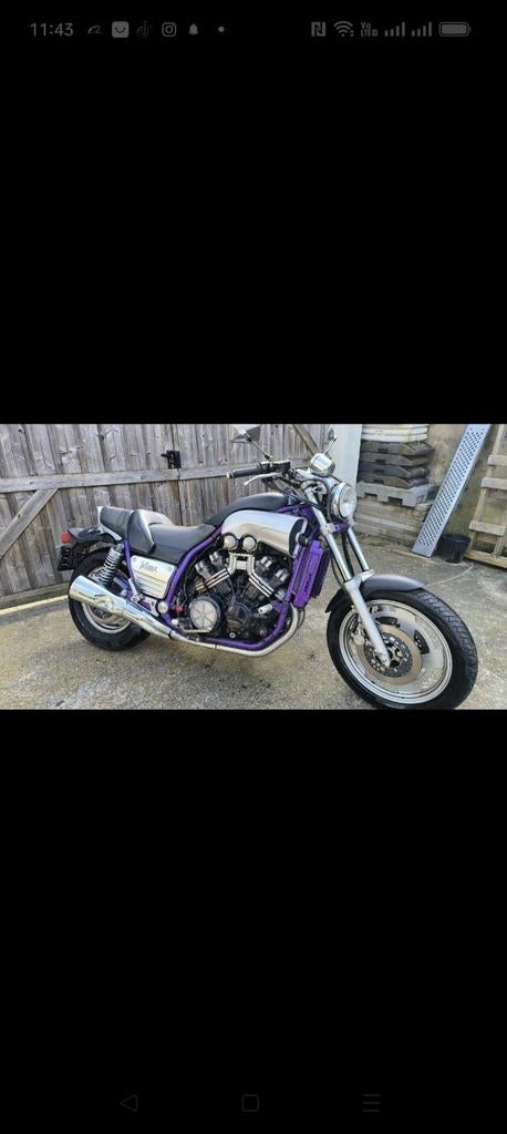 yamaha vmax 1990, Motoren, Ophalen