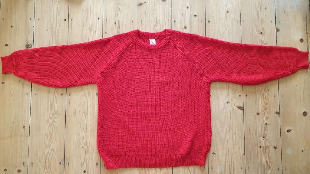 Vintage jaren 80 90 trui heren, rood, Medium, perfekte staat, Ophalen, Rood