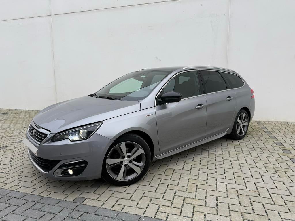 Peugeot 308 SW gt-line 1.2i, Auto's, 1300 kg, 1199 cc, Leder, 96 kW