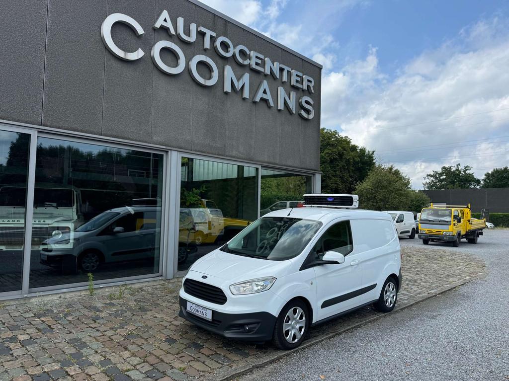 Ford Transit Courier KOELWAGEN (14.500 + BTW) (bj 2018), Auto's, Voorwielaandrijving, 4 deurs, Stof, 4 cilinders