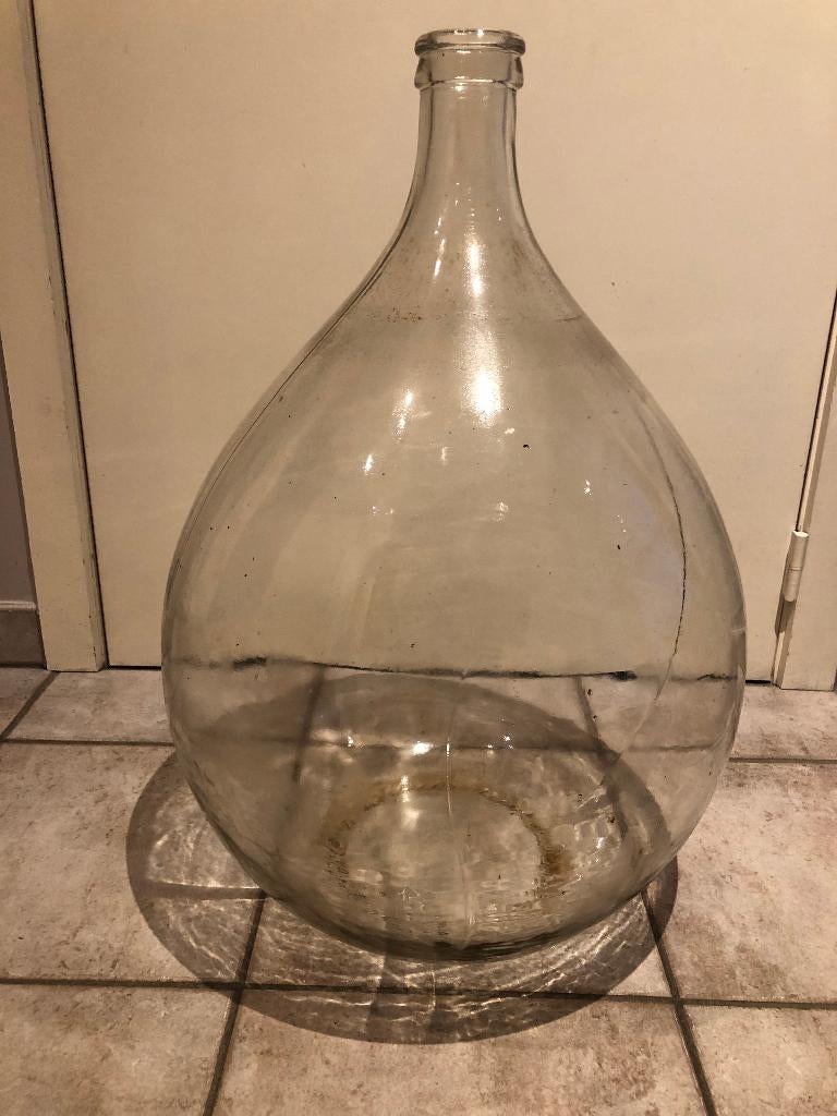 Bouteille à panier Dame-Jeanne ou bouteille de fermentation, Maison & Meubles, Accessoires pour la Maison | Vases, Comme neuf