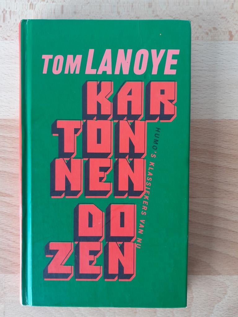 Tom Lanoye - Kartonnen dozen, Boeken, Ophalen of Verzenden, Zo goed als nieuw, Tom Lanoye