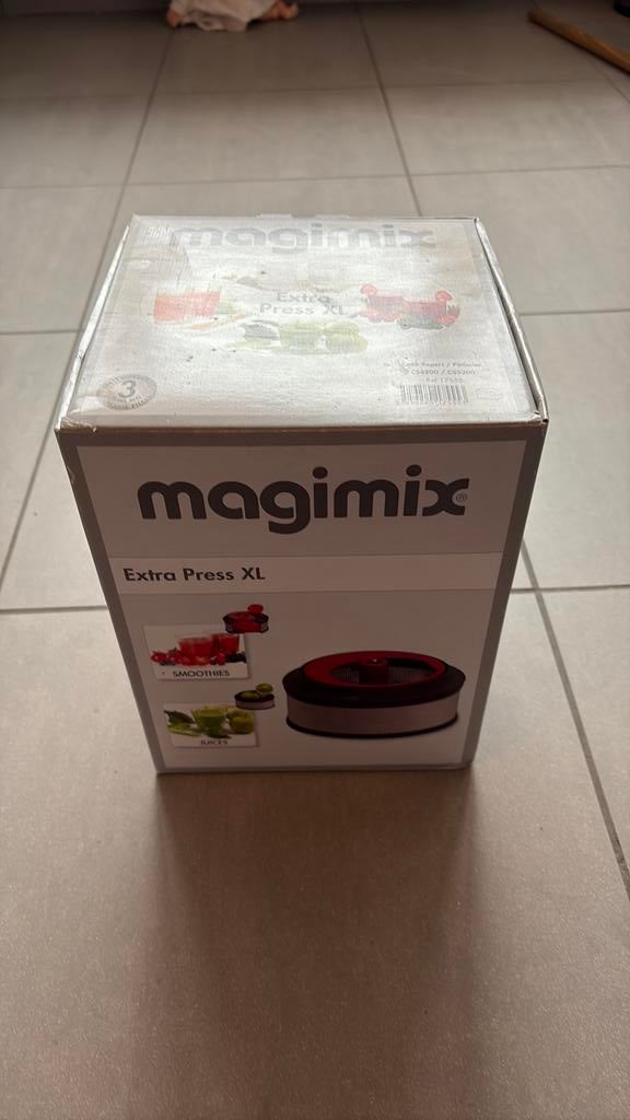 Magimix extra press xl, Ophalen
