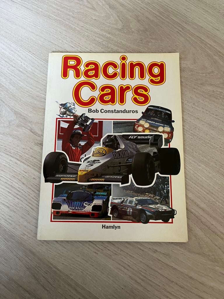 Racing cars f1 boek, Ophalen, Zo goed als nieuw