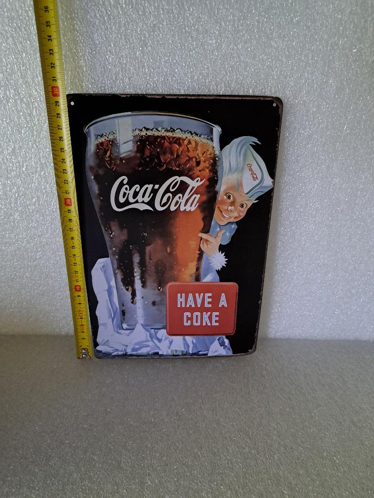 Panneau publicitaire Coca-Cola, Enlèvement ou Envoi, Comme neuf, Panneau publicitaire