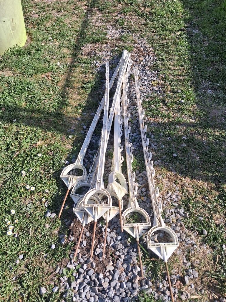 Piquets pour cloture électrique., Enlèvement ou Envoi