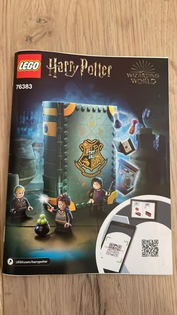 LEGO Harry Potter Zweinstein Moment: Toverdrankenles - 76383, Ophalen, Zo goed als nieuw, Complete set, Lego