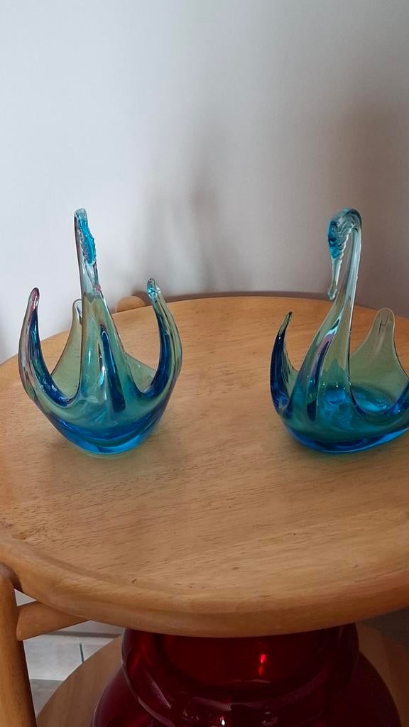 Décoration canards en verre, Antiquités & Art, Antiquités | Verre & Cristal, Enlèvement