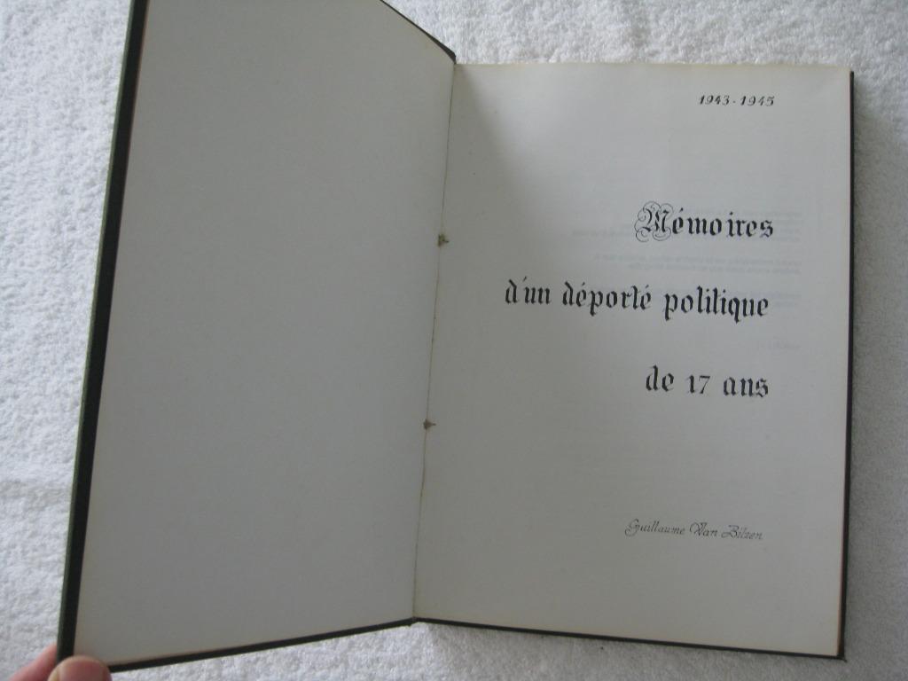 Guerre 40-45 – Guillaume Van Bilzen – Lixhe - 1991 - rare, Boeken, Oorlog en Militair, Gelezen, Algemeen, Ophalen of Verzenden