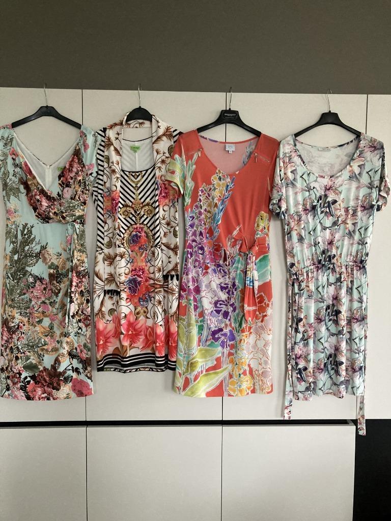 4 zomerse kleedjes maatje S, Ophalen, Zo goed als nieuw, Maat 36 (S)