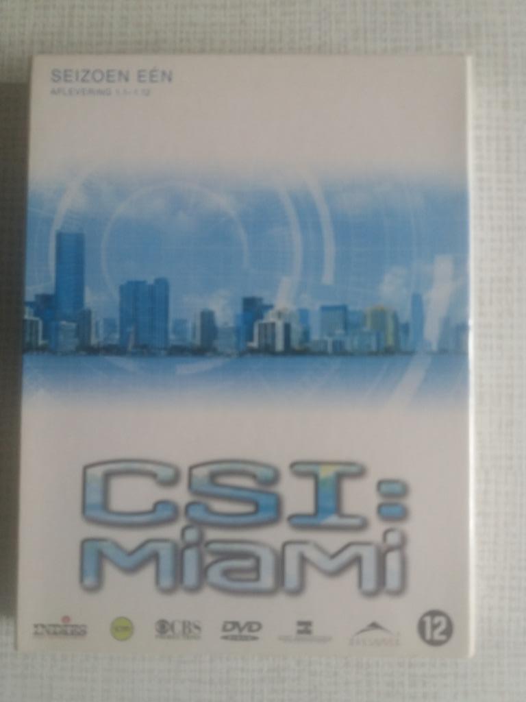 Dvd-Box: CSI Miami seizoen 1., Cd's en Dvd's, Dvd's | Tv en Series, Gebruikt, Boxset, Ophalen of Verzenden, Vanaf 12 jaar