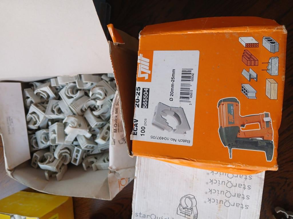 Buisklemmen druk klemmen obo starquick Legrand Müller  spit, Enlèvement ou Envoi, Comme neuf