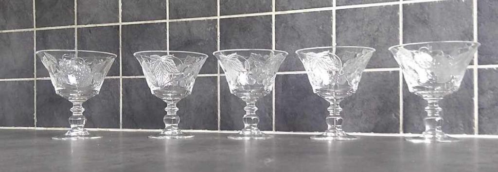 dessert of voorgerecht glaasjes, Huis en Inrichting, Ophalen of Verzenden, Glas