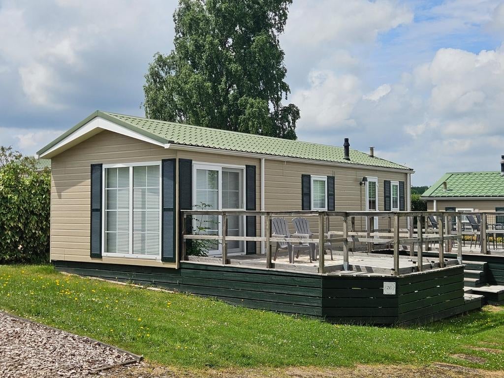 Chalet met staanplaats - acabo orlando - teuven (voerstreek), Caravans en Kamperen, Stacaravans