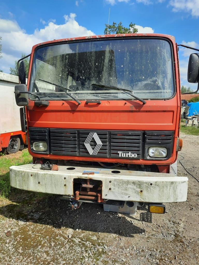Vrachtwagen Renault Brandweerwagen motorhome foodtruck bouw, Ophalen, Renault