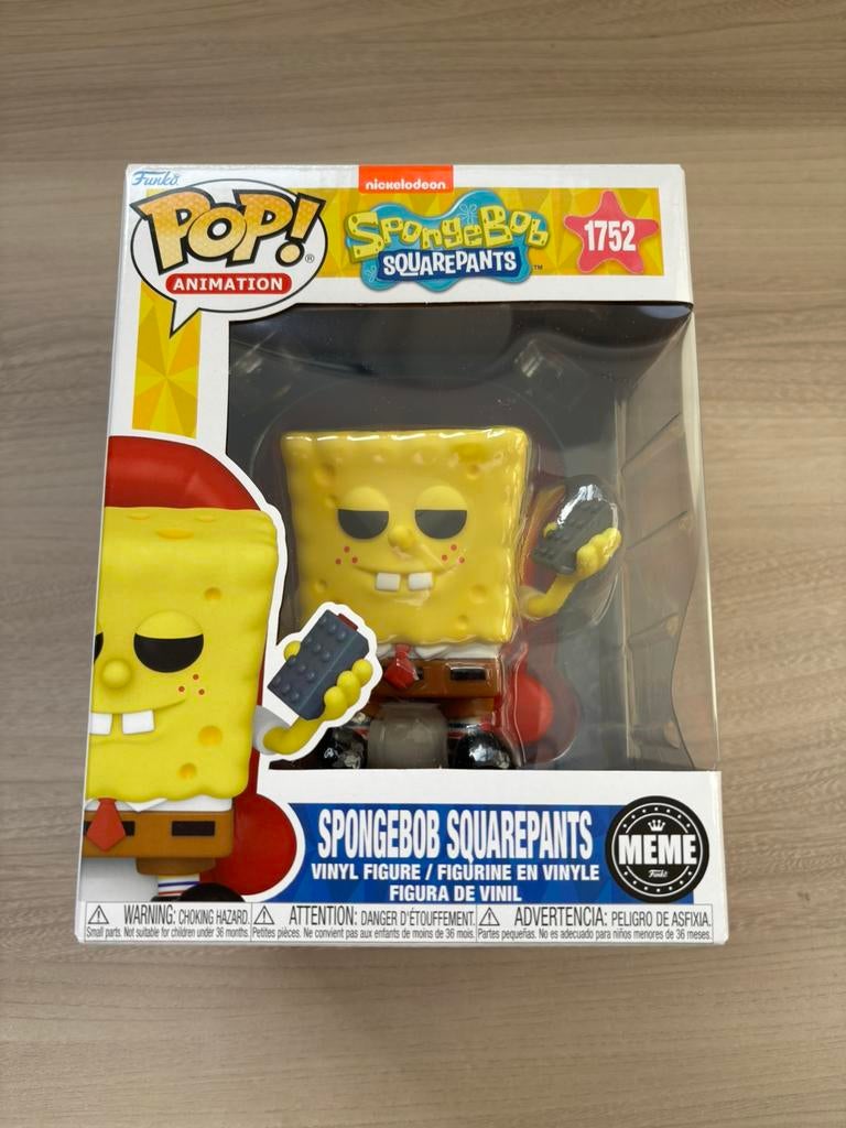 Funko Pop! SpongeBob SquarePants #1752 – Heads Out Meme, Verzamelen, Ophalen of Verzenden, Zo goed als nieuw