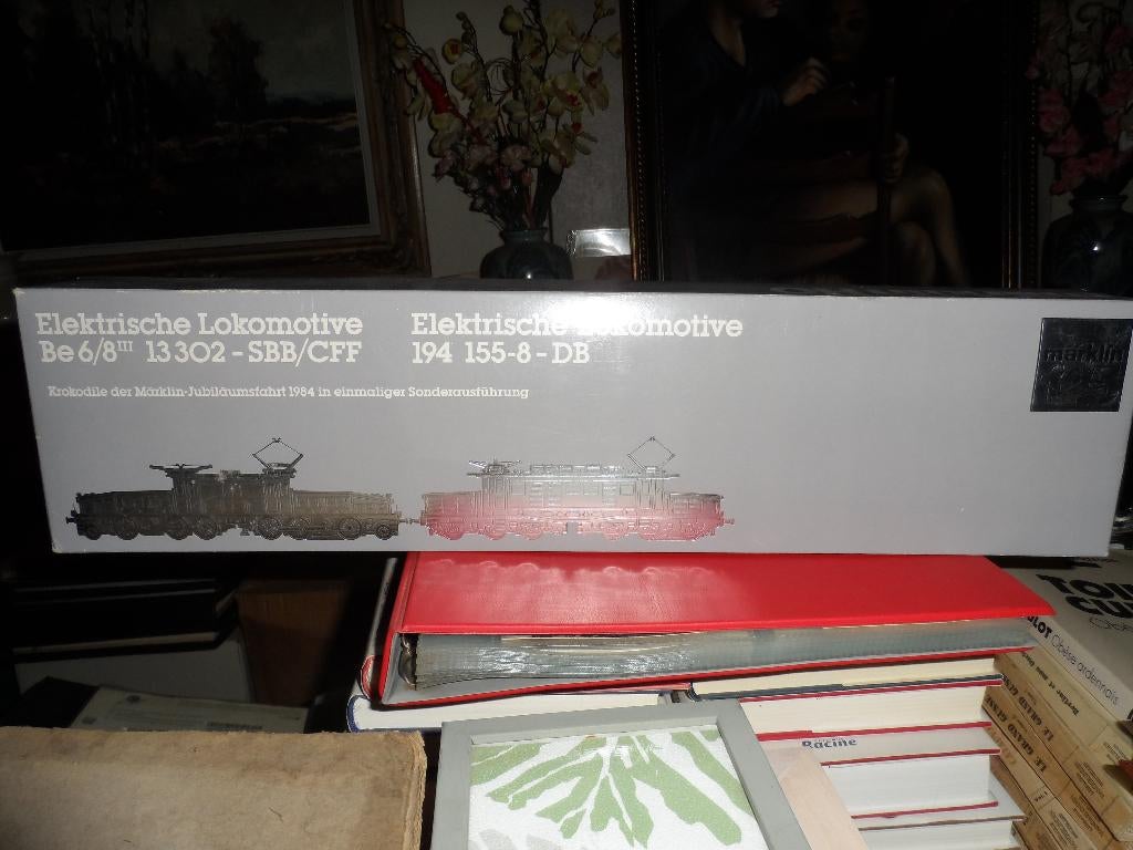 Marklin 3300 H0 digitaal. Krokodil Be6/8 SBB + Br 194 DB, Locomotief, Gelijkstroom of Wisselstroom, Nieuw, Ophalen of Verzenden