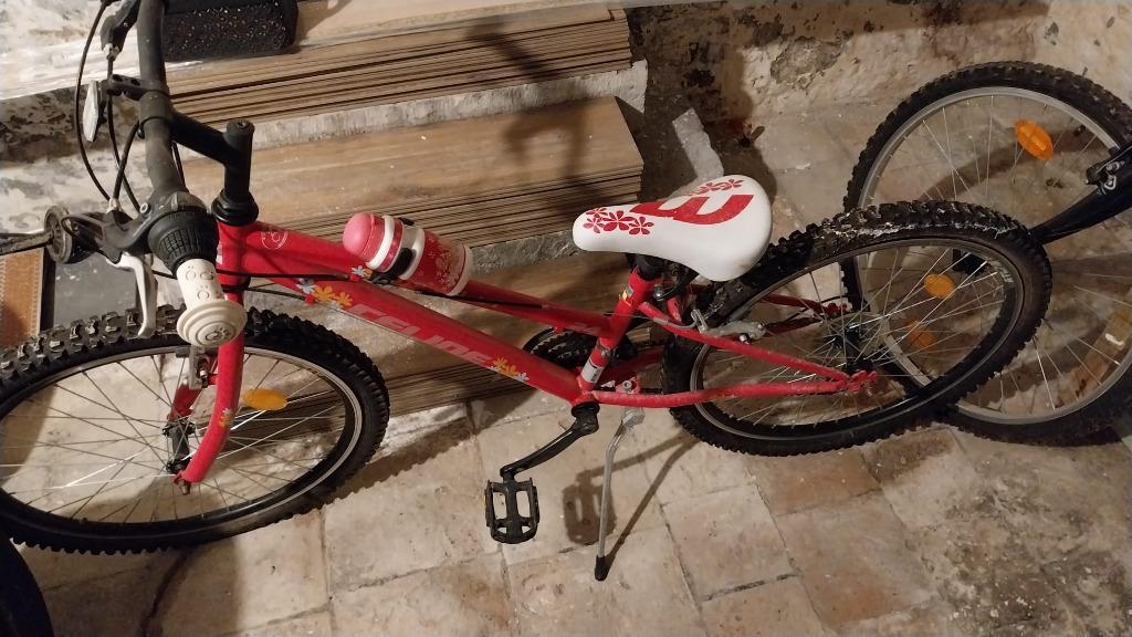 Vélo enfant 20 pouces, Enlèvement, Comme neuf, 16 à 20 pouces, Stabilisateurs