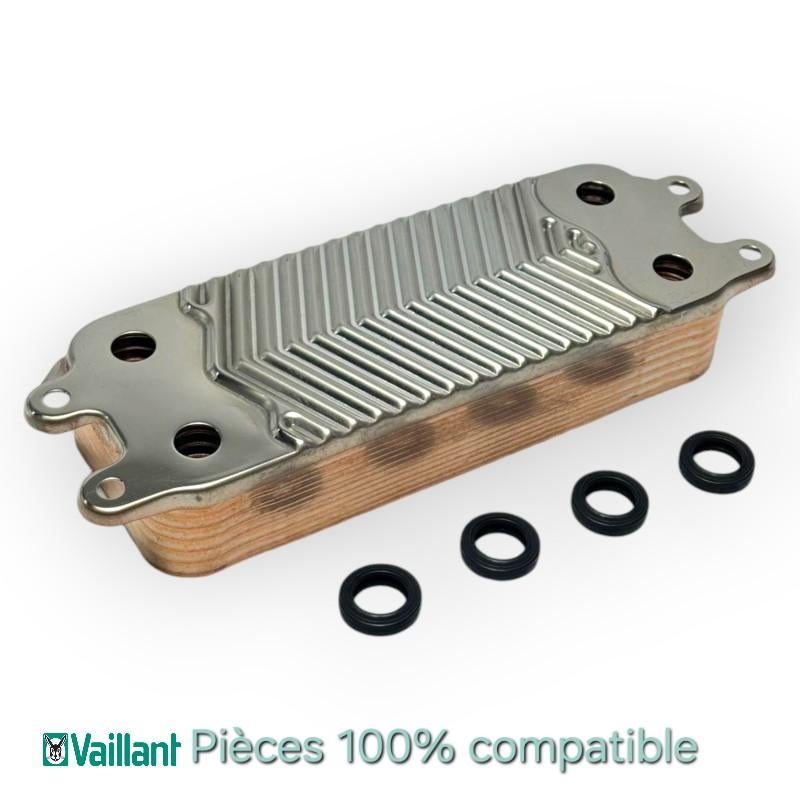 Vaillant échangeur à plaque, 14 plaques compatible. neuf, Ophalen of Verzenden, Nieuw