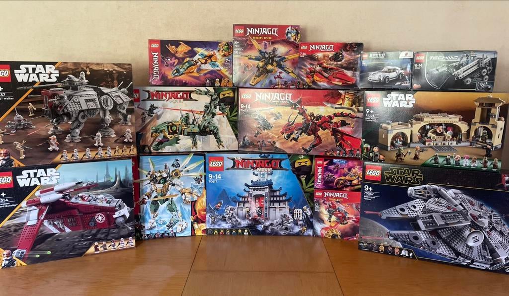 ENORME LEGO SETS COLLECTIE NIEUW/SEALED, Enfants & Bébés, Jouets | Duplo & Lego, Neuf, Lego, Ensemble complet, Enlèvement ou Envoi