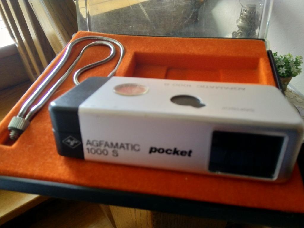 Fototoestel Agfa-matic 1000 S pocket, Ophalen of Verzenden, Gebruikt, Polaroid, Overige Merken