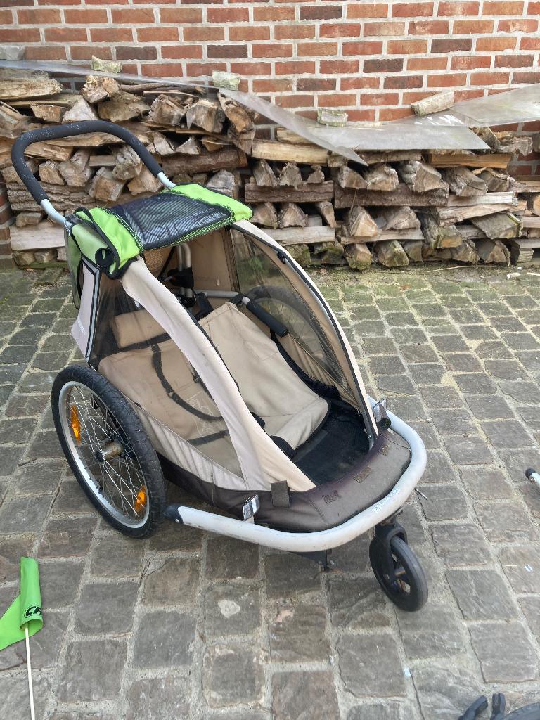 Croozer fietskar voor 1 kind, Fietsen en Brommers, Fietsaccessoires | Aanhangwagens en Karren, Gebruikt, Kinderkar, 40 tot 60 kg