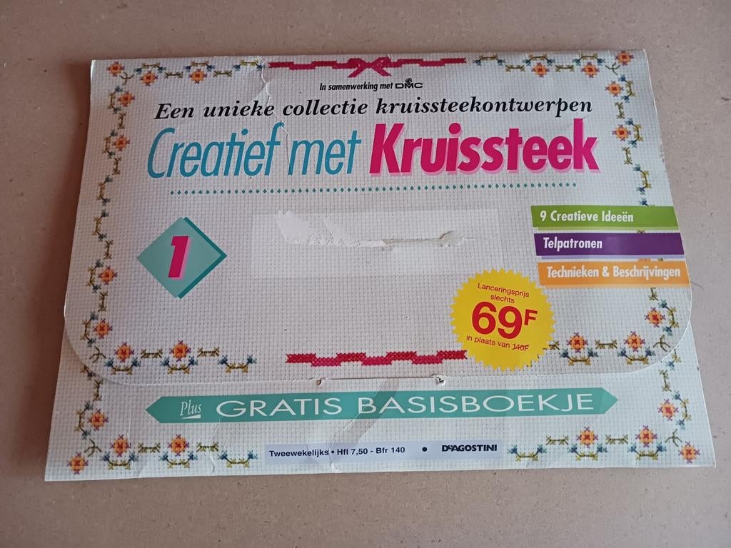 Créatif avec point de croix, Enlèvement ou Envoi, Comme neuf