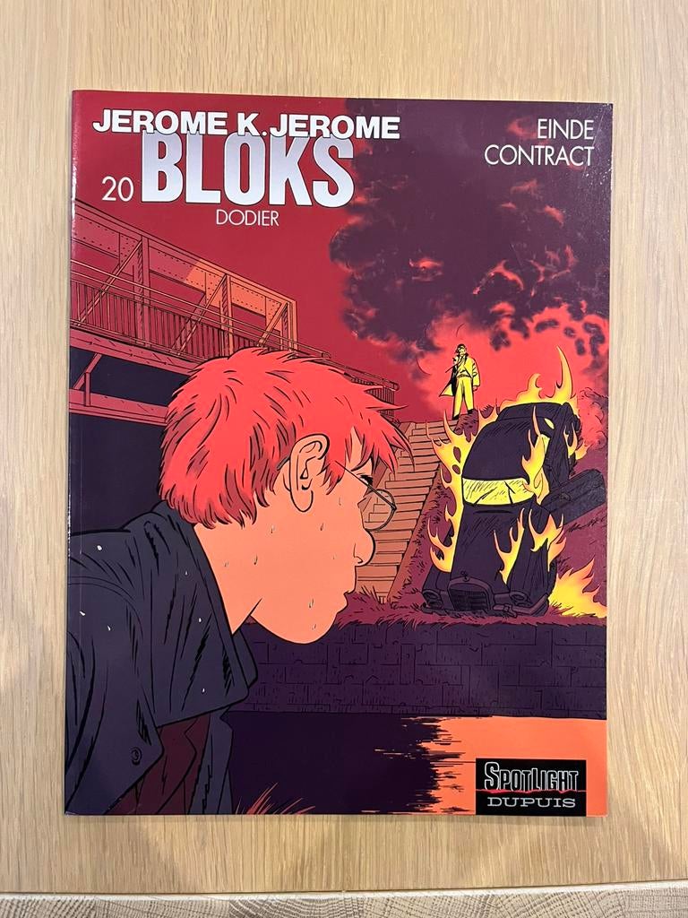 Jerome K. Jerome Bloks - 20 - Einde contract, Boeken, Eén stripboek, Ophalen of Verzenden