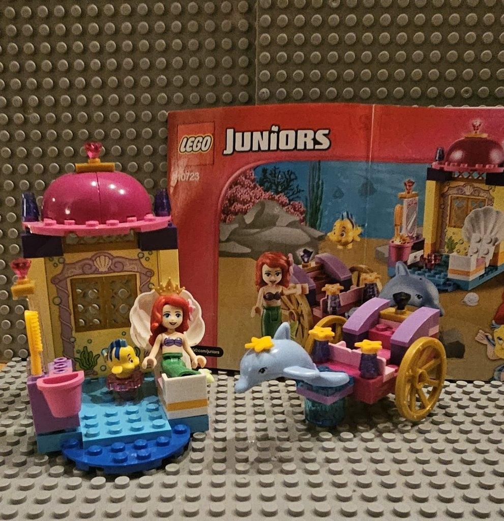 Lego Juniors 10723 La petite sirene chariot d'Ariel, Enfants & Bébés, Jouets | Duplo & Lego, Comme neuf, Lego, Ensemble complet