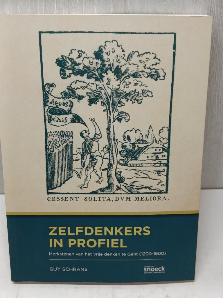 Zelfdenkers in profiel merkstenen van het vrije denken te, Ophalen of Verzenden, Zo goed als nieuw