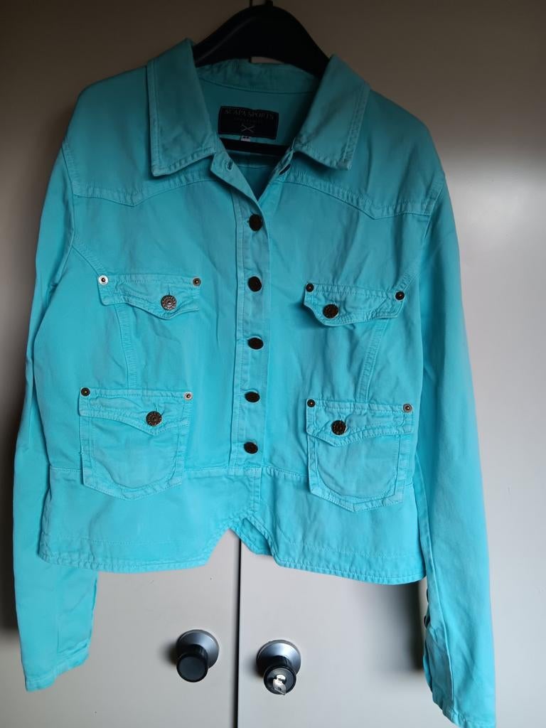 Jeans vest scapa, Ophalen of Verzenden, Zo goed als nieuw