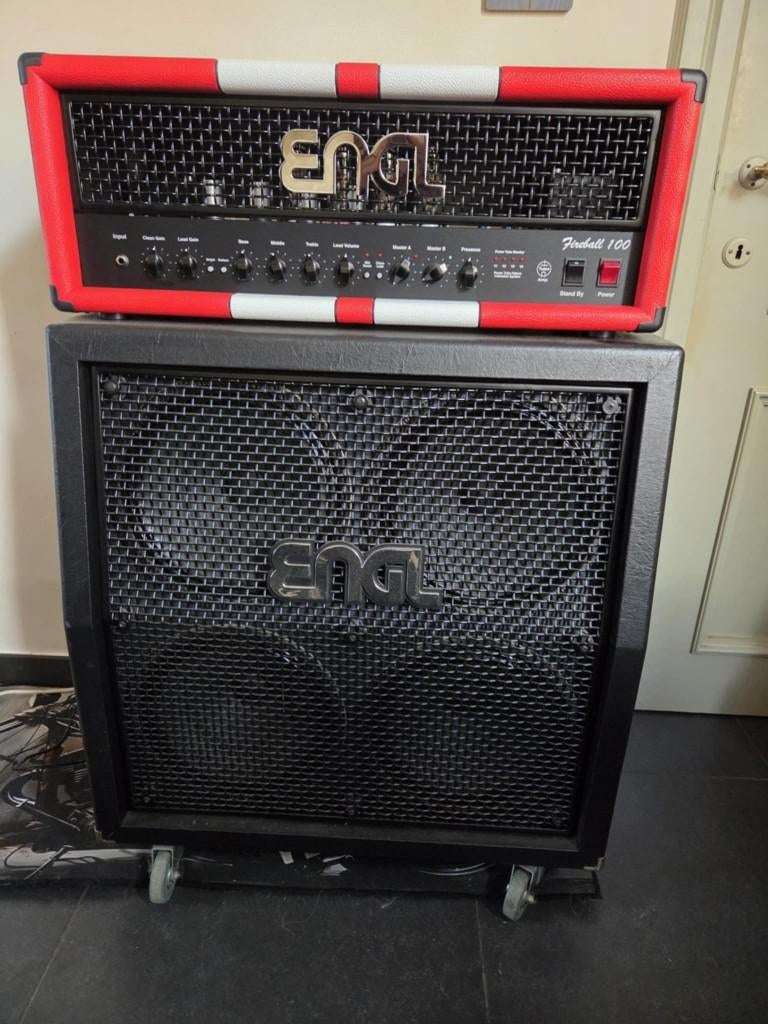 ENGL Fireball 100 plus ENGL cabinet pro. ( NIEUW), Ophalen, Nieuw, 100 watt of meer