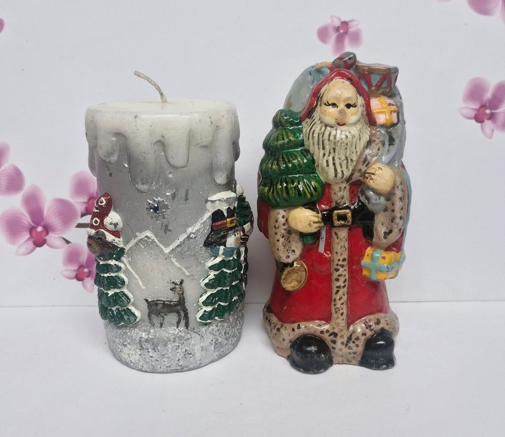 🎄 Kerst Kaarsen 🎄, Diversen, Kerst, Zo goed als nieuw, Ophalen of Verzenden