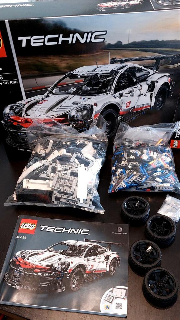 Lego Porsche 911 RSR 42096, Ophalen, Lego