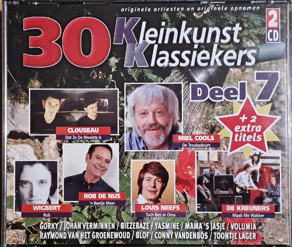 30 KLEINKUNST KLASSIEKERS , Deel 7 ( Orig  Dubbel CD 2005 ), Ophalen of Verzenden, Pop, Boxset