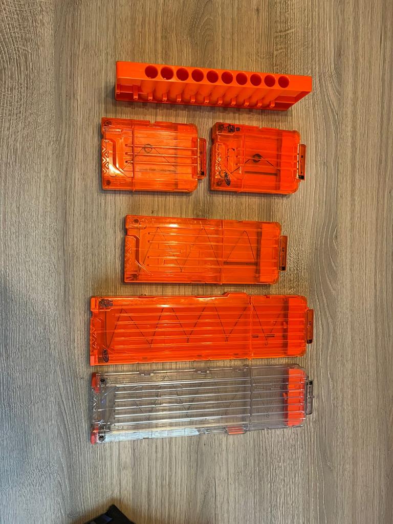 Magazijnen nerf geweren, Verzamelen, Ophalen, Zo goed als nieuw