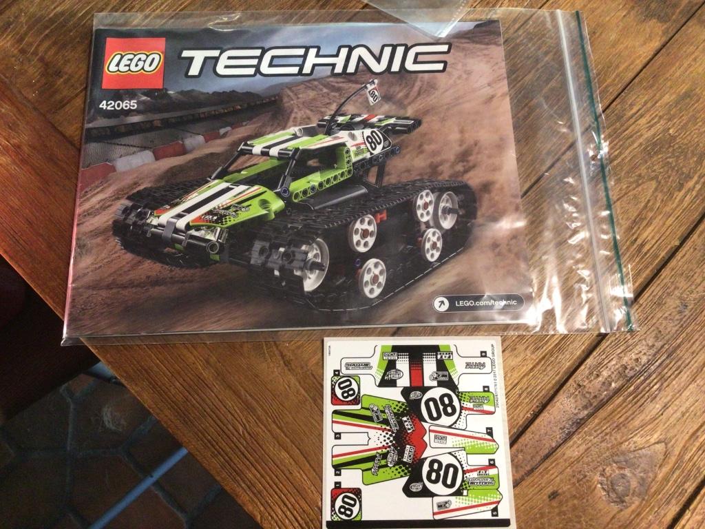 Lego bouwbeschrijving en stickers 42065 RC Tracked Racer, Ophalen of Verzenden, Nieuw, Losse stenen, Lego